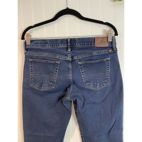 Lucky Brand Womens SweetN Straight Jeans Size 6/28R Dark Wash Denim - Picture 4 of 14